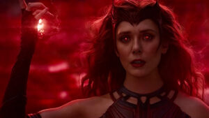 Wanda im Scarlet Witch Kostüme